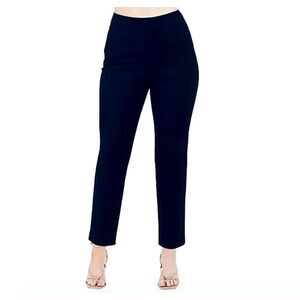 Spanx Polished Navy Slim Fit Ankle Pants. Size Small.